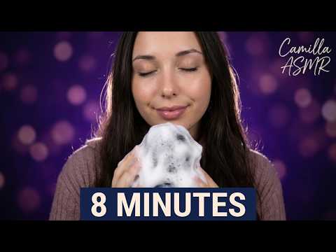 You Won't Resist 8 Minutes 😴 ASMR Water & Foam Remix Mic Pumping (Brushing)