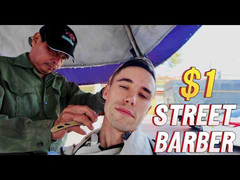 I Let a Military Street Barber Cut My Hair in Vietnam 🇻🇳 ($1 Cut)