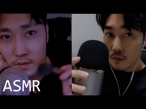 ASMR 속삭임,입소리,브러쉬소리 ( whisper,brush,mouth sounds and more..)