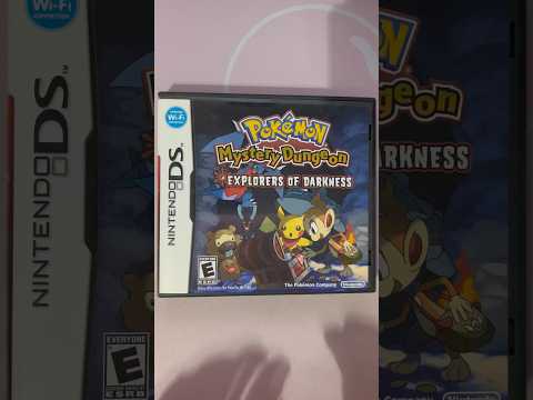 ASMR Tapping On Pokémon Mystery Dungeon: Explorers Of Darkness #ASMR #Shorts