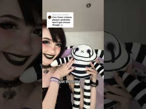 hypermobile bunny plushy 🙈 #asmr #asmrshorts #funnyasmr