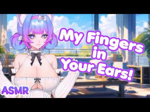 Anime Cat ASMR💗Cleaning Your Ears💤Otoscope, Picking, Palpating