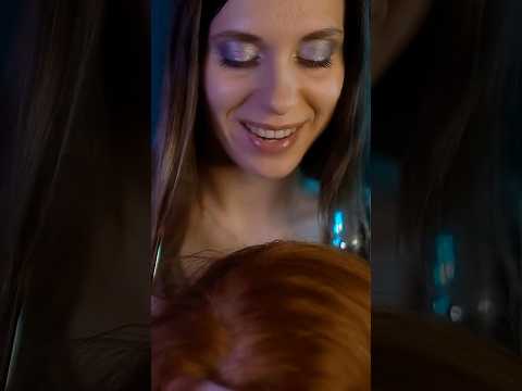 ASMR Scalp massage and HAIRCUT