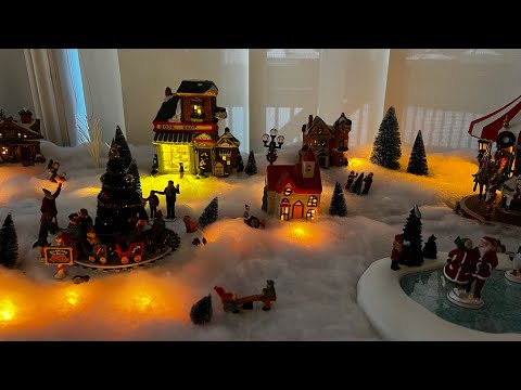 7th day of Christmas: winter village | Mini ASMR