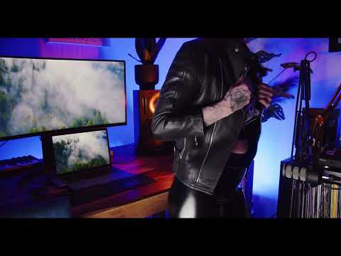ASMR PVC Leggings & Leather Jacket | Deep Textures & Slow Movements
