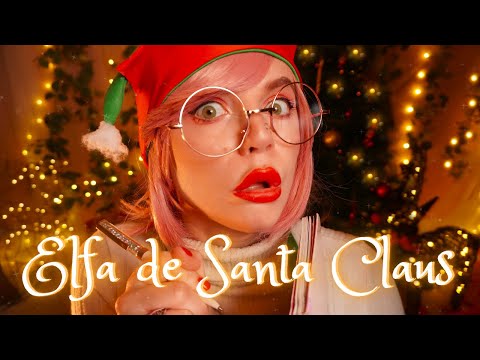 ASMR ENTREVISTA DE TRABAJO PARA SER PAPA NOEL elfa de santa claus asmr roleplay en español