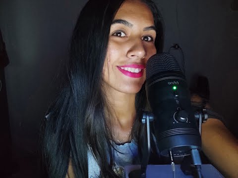 ASMR AO VIVO TE RELAXANDO COM MUITOS GATILHOS