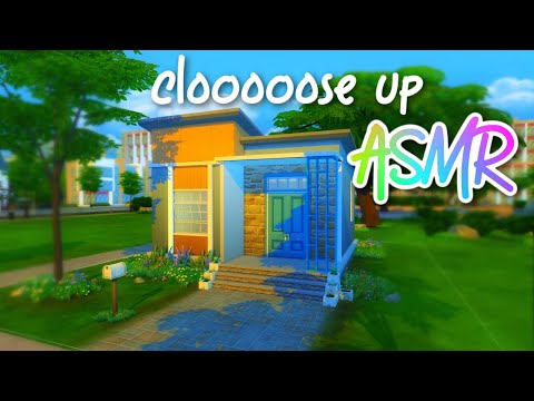 ASMR | Let's build & decorate a tiny house (w/ mods!) 🏡 Close up whispers