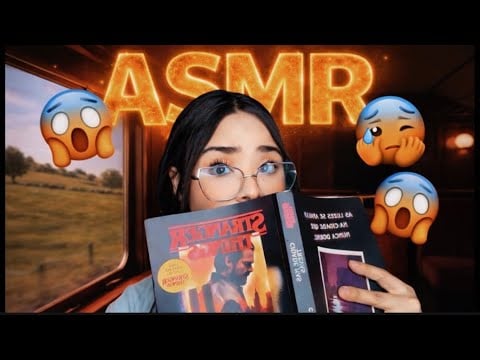 ASMR: A GAROTA NERD  FAZ SUA SOBRANCELHA NO TREM 🚊 ￼