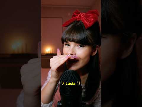 🎄 ASMR JULKALENDER 🎄 Lucka 13 ✨ Lucia! 🕯️ #asmr #julkalender #swedish