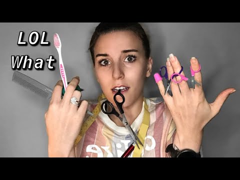 FAST & AGGRESSIVE UNPREDICTABLE HAIRCUT ASMR // Kayotic Personal Attention // (Chaotic)