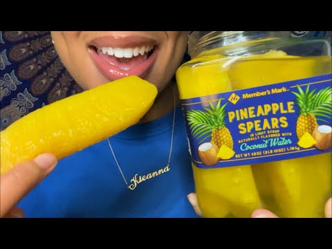 ASMR | Coconut Pineapples 🍍 🥥 💦
