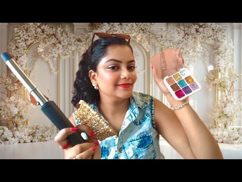 ASMR | Doing Your Weeding Makeup And Hairstyle | 👰💍