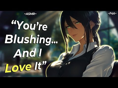 Your Crush Sees Your Secret Sketches of Her~ 😳| Teasing & Kisses | ASMR Roleplay | F4A
