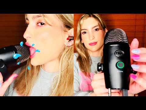 ASMR | LICKING | SCRATCHING | WHISPERING | NIBBLING | KISSING | TAPPING | HAND MOVEMENTS💋🤟✨