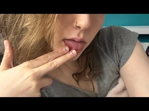lofi ASMR fast and aggressive spit painting you 
