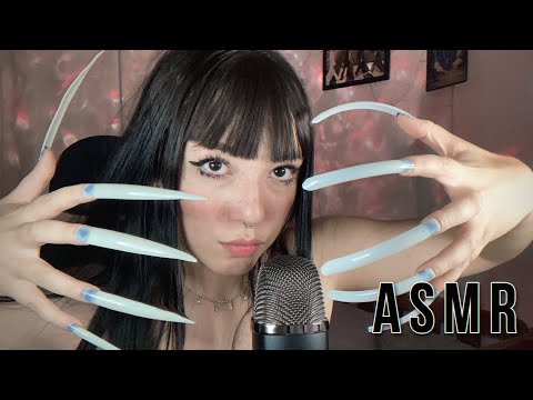 ASMR COM UNHAS GIGANTES 💅