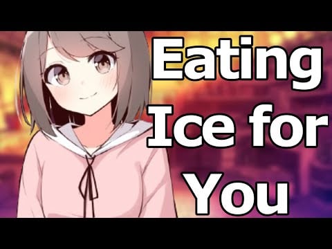 [ASMR] Ice eating & mouth sounds~ 🧊💤