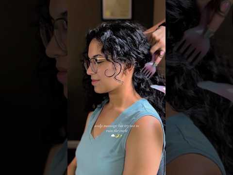 She has the prettiest curls 🥲 #hairplay