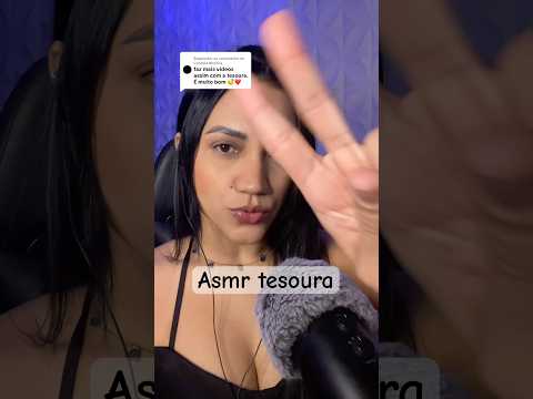 Tesoura #asmr #relxing #shots #relax #tingles