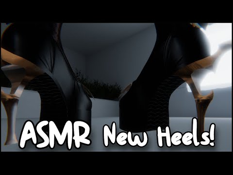 ASMR︱New Heels! (NO TALKING) 👠🖤
