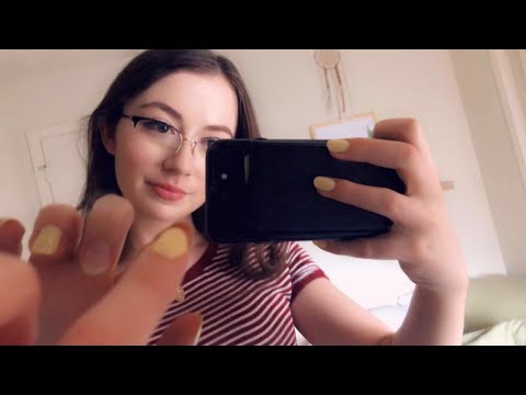 ASMR LO-FI mirror tapping [no talking]