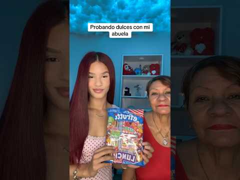 ASMR probando dulces con mi abuela 🍬 #asmr #grandma #eatingcandy #asmreating #asmrvideo #asmrshorts