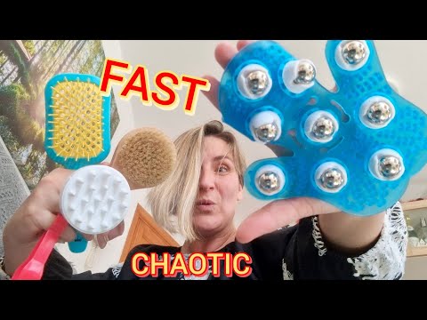 ASMR FAST AGGRESSIVE SCALP MASSAGE | Extreme Tingles (Intense!) #asmr