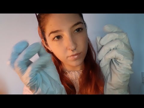 ASMR latex glove & lotion sounds