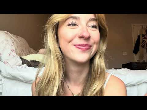 asmr doing your makeup and personal attention😸