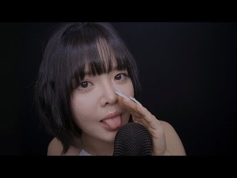 ASMR Mic almost Licking Sounds (Close Mouth Sounds)