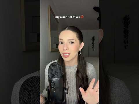 ASMR - MY ASMR HOT TAKES 🚫 #asmr #whispering #hottakes #relaxing