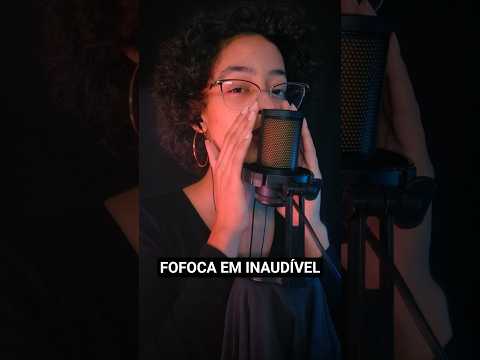 ASMR - FOFOCA EM INAUDÍVEL | #asmr #visualtingle