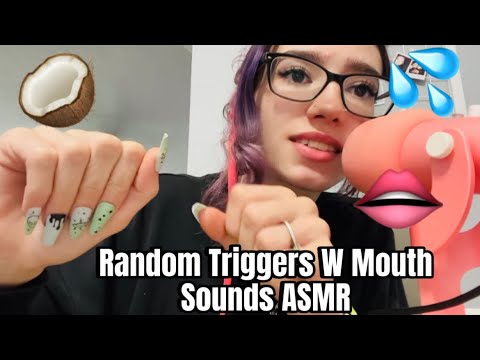 ASMR Random Triggers| Mouth Sounds for Tingles & Relaxation💤