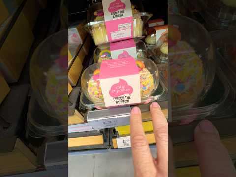 Cupcakes at the supermarket #asmrwhispering #marksandspencer #cupcakes