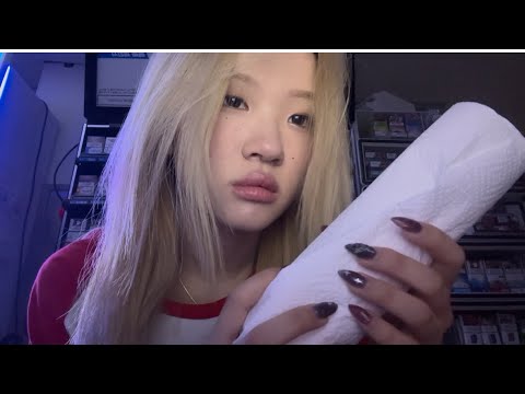 마트 알바하면서... 몰래....asmr..2....
