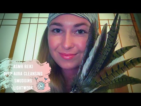 ASMR by P.A.R. ~ Reiki ASMR | Deep Aura Cleansing | Lightwork | Finger Flutters | *EXTREME TINGLES*