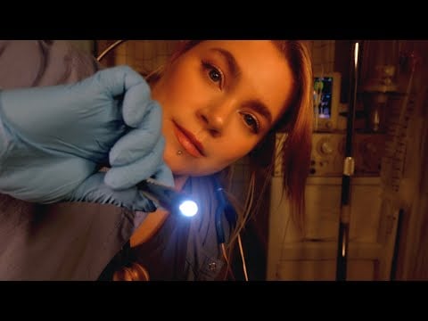 ASMR Hospital Overnight: Night Nurse Exam, In & Out of Your Room | Medical Roleplay