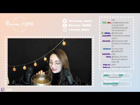 ASMR FRANCAIS ♡ PREMIER LIVE TWITCH / 1 WORLD! ♡