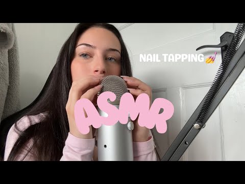 ASMR Nail tapping to help you sleep 💤