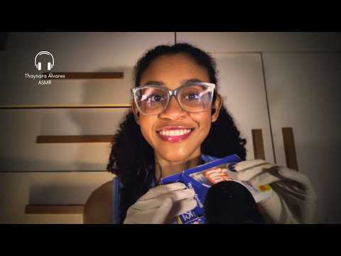 ASMR Limpeza de ouvido clínica profunda rápida