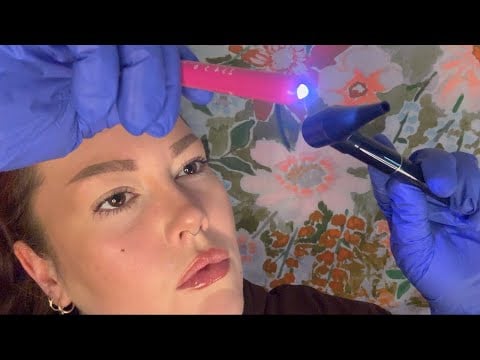 ASMR | 30 Minutes Of OTOSCOPE ✨ Gloves, Soft spoken, Binaural