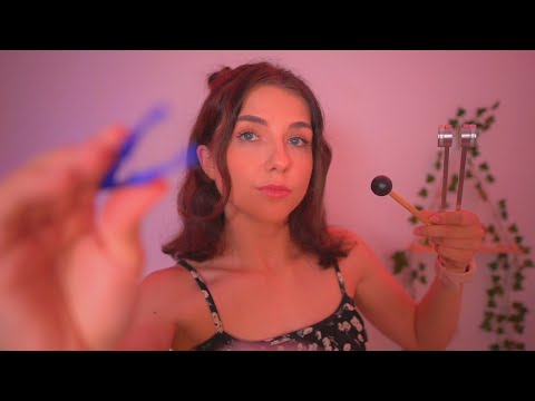 ASMR QUITANDO tu MALA ENERGÍA - Limpieza de malas vibras (Plucks, Diapasón, Clicks) | Lonixy ASMR