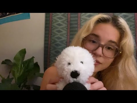 ASMR for sleep and peace💤🫧🧚‍♀️ (face and mic brushing, whispers)