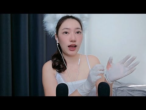 ASMR Latex Gloves Lotion 🧤🧴