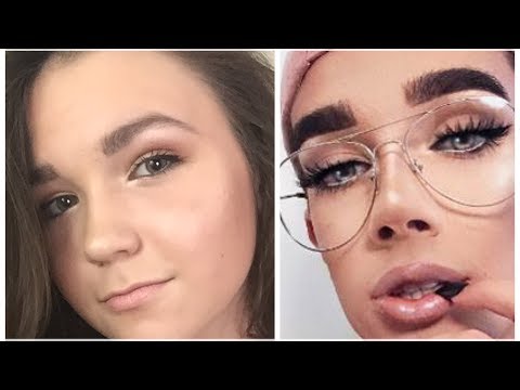 RECREATING A BEAUTY GURU (James Charles) MAKEUP LOOK! SHOCKING RESULTS!