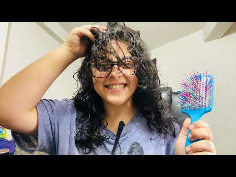 🩷 ASMR CASEIRINHO 🩷 Sons molhados, escovação e finalização