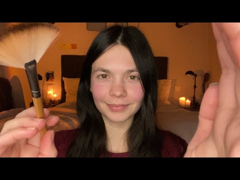 ASMR sleepy meditation to unwind after a long day | Letting go ✨ (hand movements, face brushing)