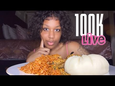 100K LIVE MUKBANG & CHILL