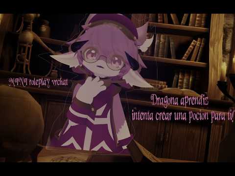 🐲❤️Linda dragoncita aprendiz trata de hacerte una poción💥☠️ RP VR❣️